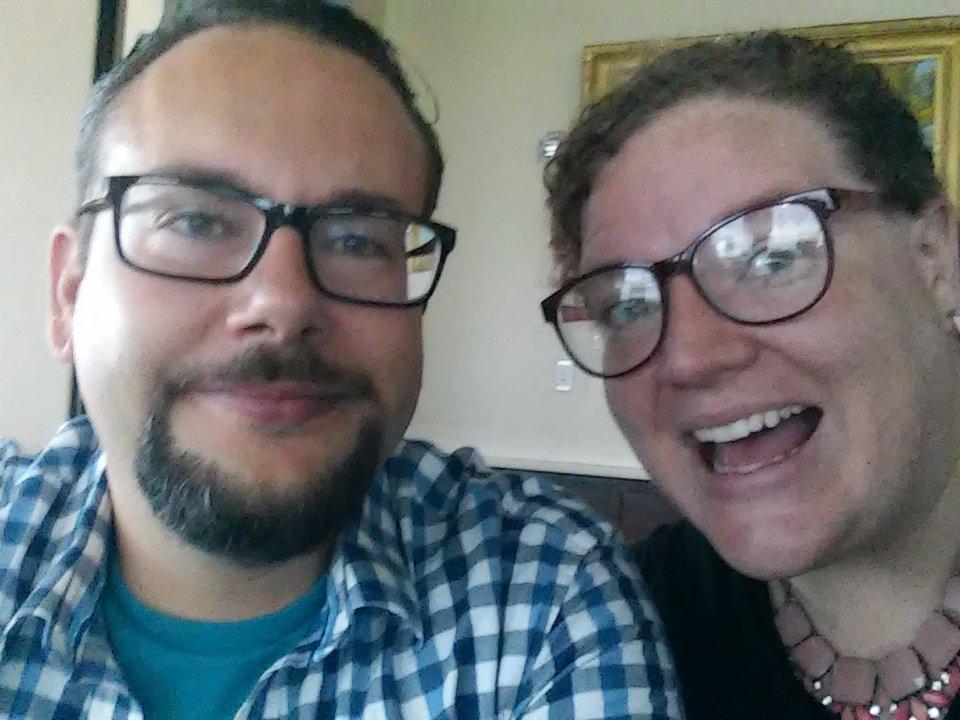 CEPublishingLLC's tweet photo. CEO Jessica Belnap and CTO Christopher Ross are ready to go at the #dealforum! @WayneBrownInst http://t.co/h9rKQtO2U1