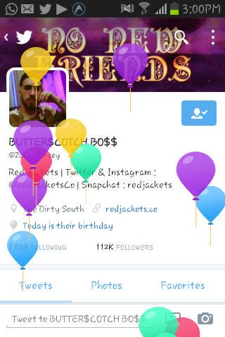  happy 20th birthday and I hope you have a great day on your birthday and happy birthday      
