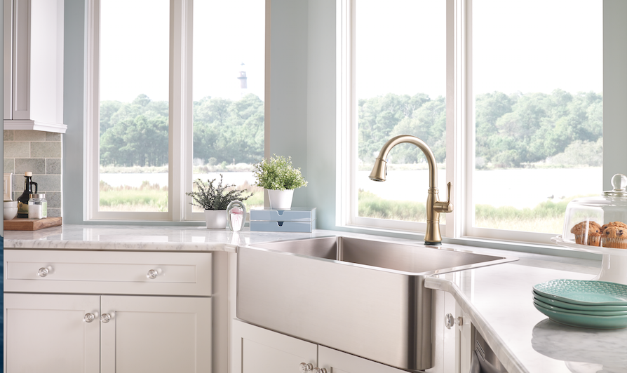 deltafaucet's tweet photo. Classical design and smart technology intersect in our magnificent Cassidy collection.  http://t.co/pJVBxeetqN http://t.co/GD5vERXuVE
