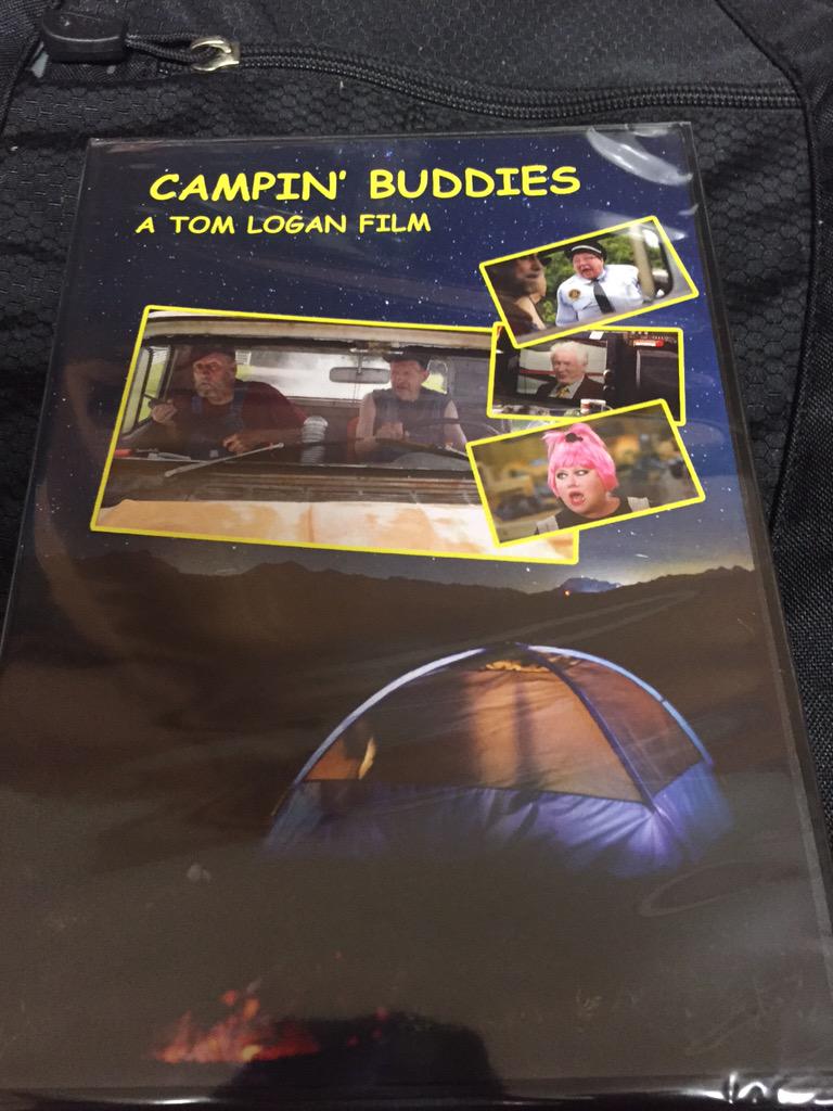 TheRealGraysonT's tweet photo. Look my first feature film is now on video!!!! #camping #feature #film #tomlogan #victoriajackson http://t.co/sFKGc3tj3w