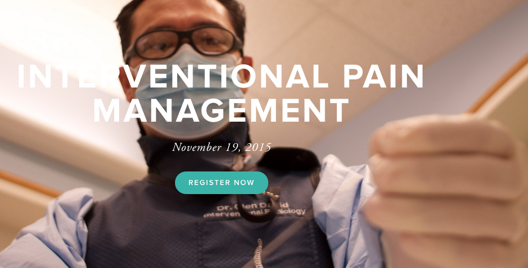 SeattleSciFdtn's tweet photo. Interventional Pain Mgmt Course Nov.19 register now: http://t.co/EzCVPnE7bQ #spinefellow #onespine #neurosurgeon http://t.co/HzaCJUDc1v
