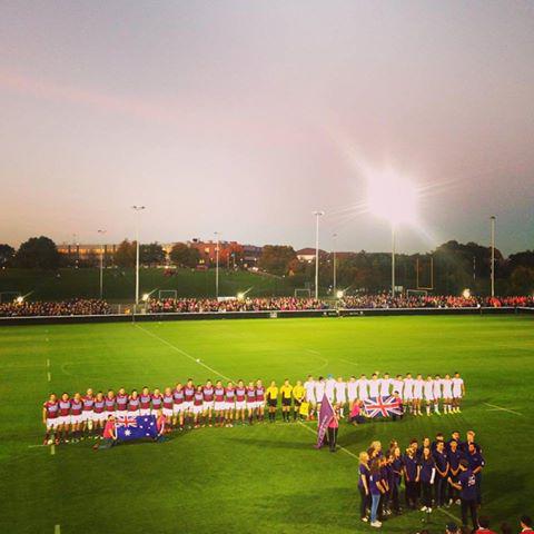 LSU_President's tweet photo. Congratulations @Lufbrarugby and @UQrugby for a brilliant match #worldvarsity http://t.co/2agMLDoGq2