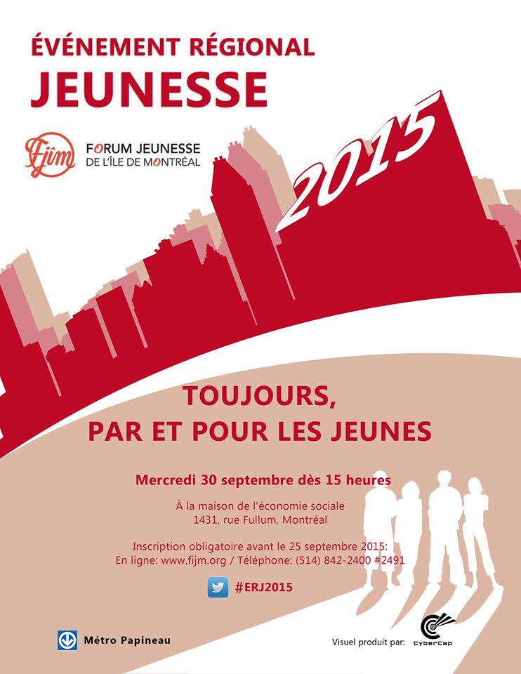 projetexeko's tweet photo. Nous sommes ravis de participer au rassemblement régional @_FJIM_ Défis& engagement pour la jeunesse #ERJ2015 http://t.co/oJ5NOAmE3P