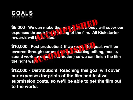 AsphyxiaFilm's tweet photo. Second Goal Reached! 1 DAY TO GO!!!! #AsphyxiaTheShort #crowdfunding @kickstarter #indiefilm http://t.co/uUCrwMnVpS