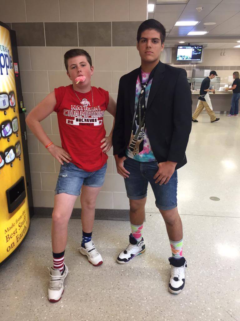 CPPStuCo's tweet photo. What a mess! Check out these fashion disasters from Hot Mess Day! #cppspirit http://t.co/2ZRIWGgrpd