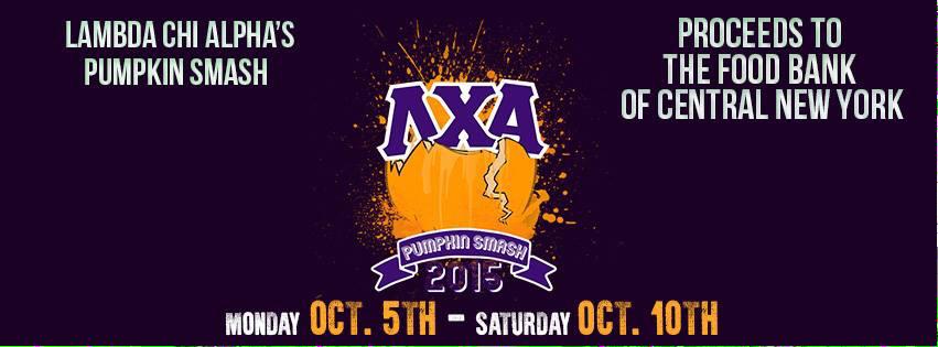 lambdachi_cuse's tweet image. One week left until Pumpkin Smash! #ΛΧΑCuse #ΛΧΑ
#ZAX