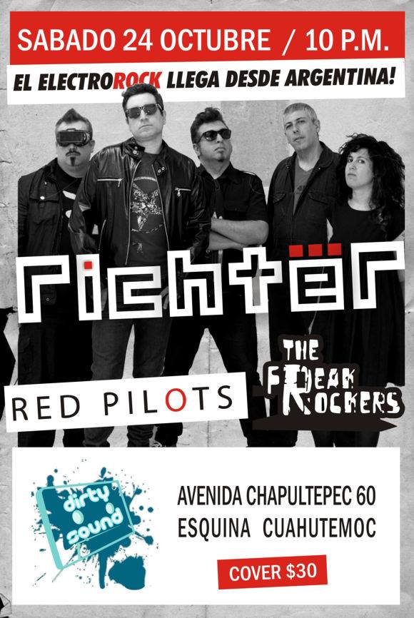 #Richter en #MexicoCity, nos vemos en México!!!