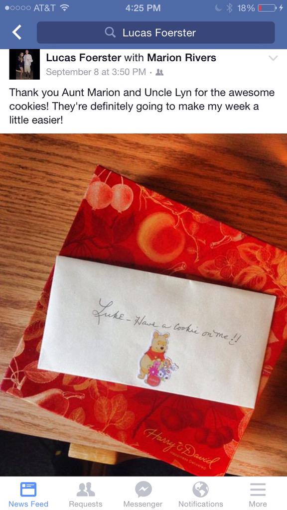 Kaitlin_Prince's tweet photo. @lucasfoerster if I send you something will you post about me on Facebook too??? #pleassseee http://t.co/fZhaWXVvgy