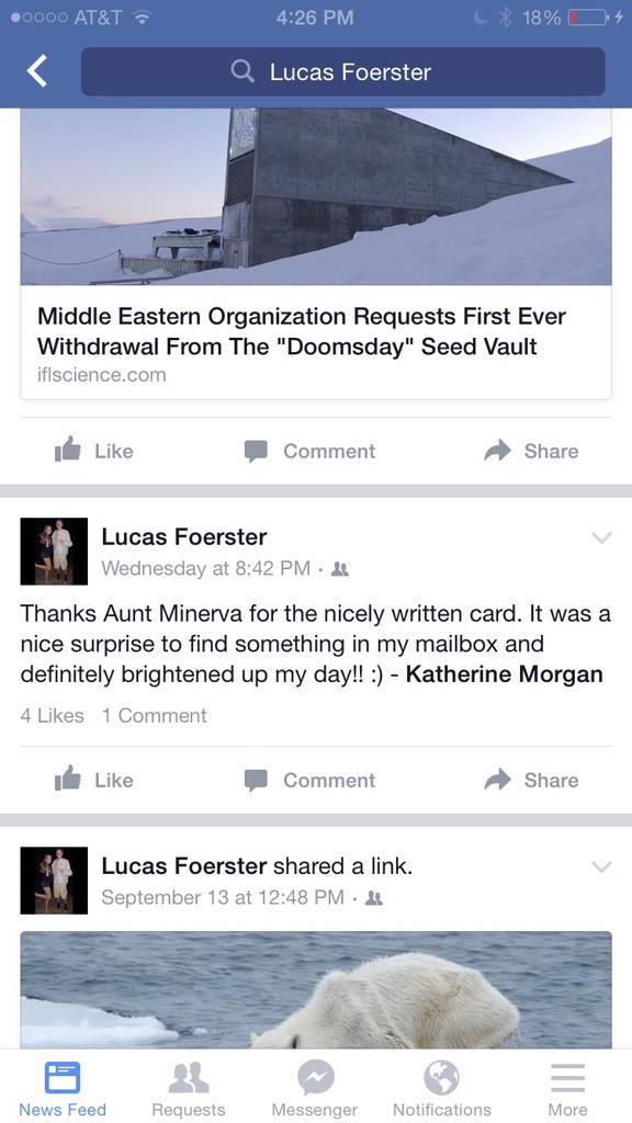 Kaitlin_Prince's tweet photo. @lucasfoerster if I send you something will you post about me on Facebook too??? #pleassseee http://t.co/fZhaWXVvgy