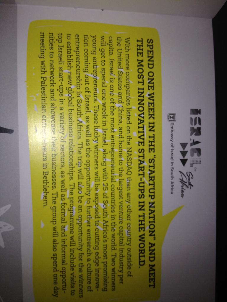 BerthaCentre's tweet photo. Teams shortlisted to visit Israel are #Jonga &amp; #Stokvella @UCTupstarts #IdeaAuction. http://t.co/SrrDD7tS8P