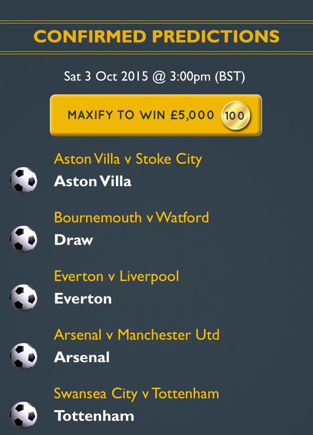 jayw20I2's tweet photo. See my #EPL predictions for @uMAXitFootball. Predict FREE &amp; WIN weekly cash prizes http://t.co/QlgeLgC9Qo http://t.co/4j7WorNBO7