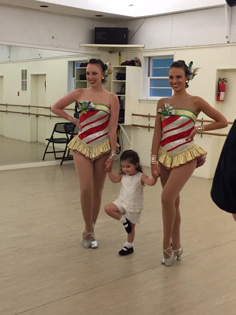 Rockettes's tweet photo. Look at all the fans who came out to @variations5678 dance studio in Huntington, NY! Great to meet you all :) http://t.co/Xm9HFem0zu