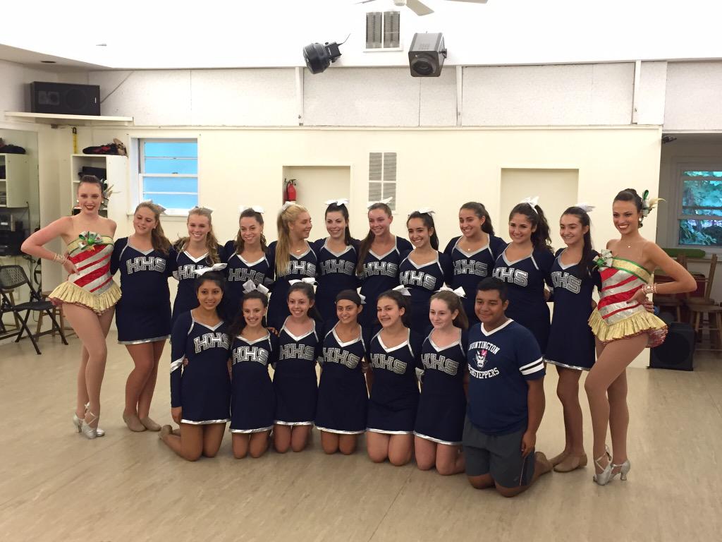 Rockettes's tweet photo. Look at all the fans who came out to @variations5678 dance studio in Huntington, NY! Great to meet you all :) http://t.co/Xm9HFem0zu