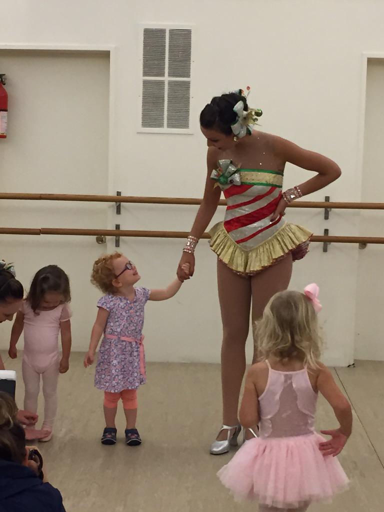 Rockettes's tweet photo. Look at all the fans who came out to @variations5678 dance studio in Huntington, NY! Great to meet you all :) http://t.co/Xm9HFem0zu