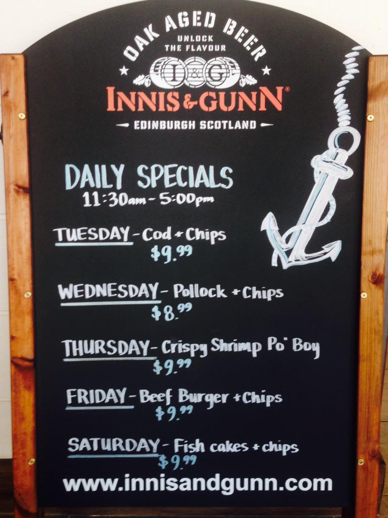 CHIPMalt's tweet photo. Introducing our NEW Weekly Specials!! Come by and enjoy!!
#Newmarket #FoodieTO #Aurora #ChipMalt #Toronto http://t.co/X6EflLJdBJ