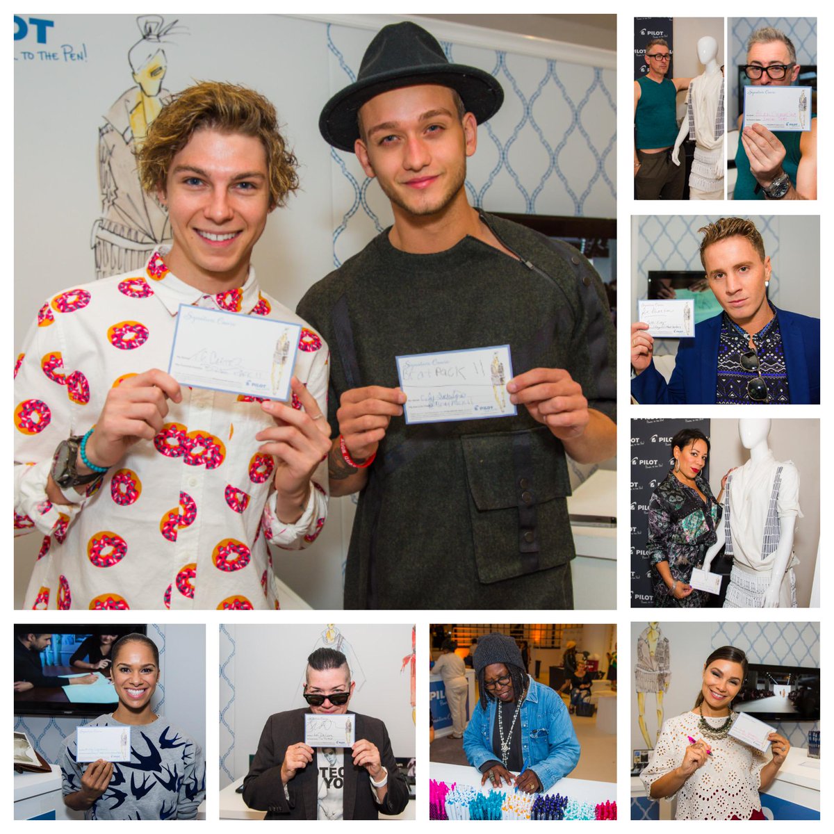 PilotPenUSA's tweet photo. Congratulations @CODYSAINTNEW & @Brat_Pack11 for being our #SignatureCause winner & thanks to all who participated. 💫 http://t.co/Y45t16MsrR