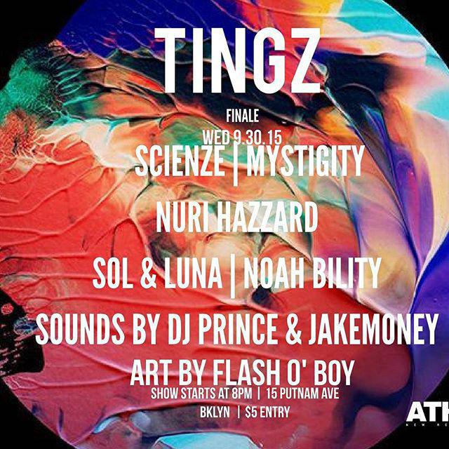 BareCanvas's tweet photo. TONIGHT @Dogfartcake2 will be displaying art at the final TINGZ, by @Athensnewren. showtime - 8pm. #barecanvassounds http://t.co/BYhXV6RktY