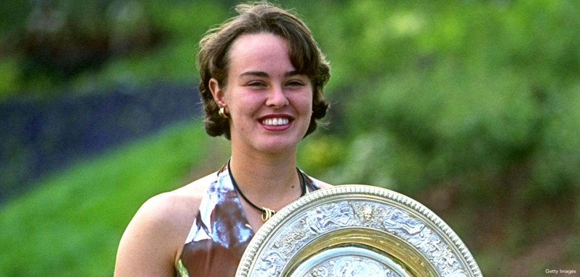 Happy 35th Birthday, Martina Hingis ( who is still winning grand slams, by the way:  
