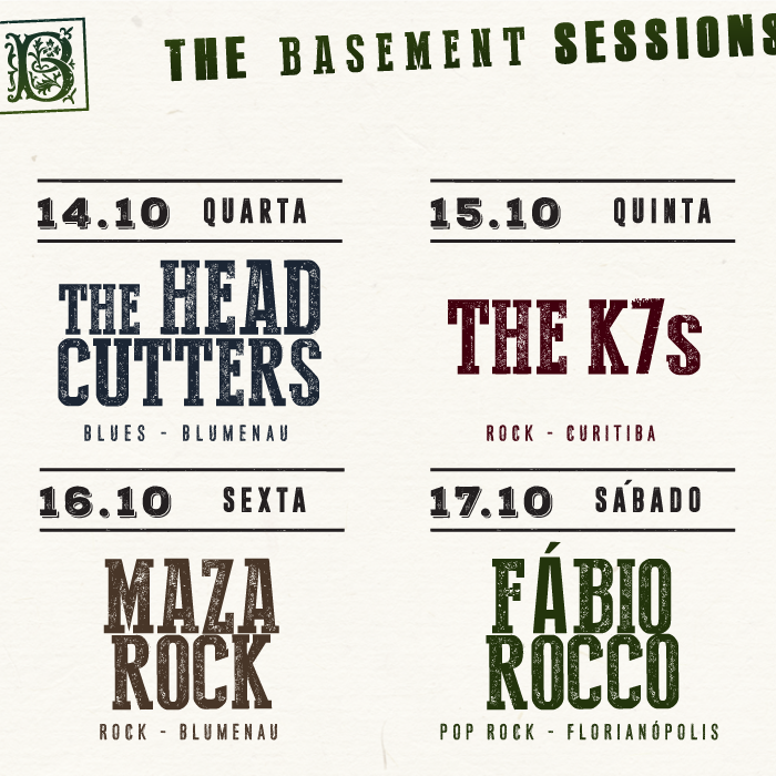 De quarta a sábado, o melhor da música para agitar as suas noites. Compartilhe e venha se divertir com a gente!