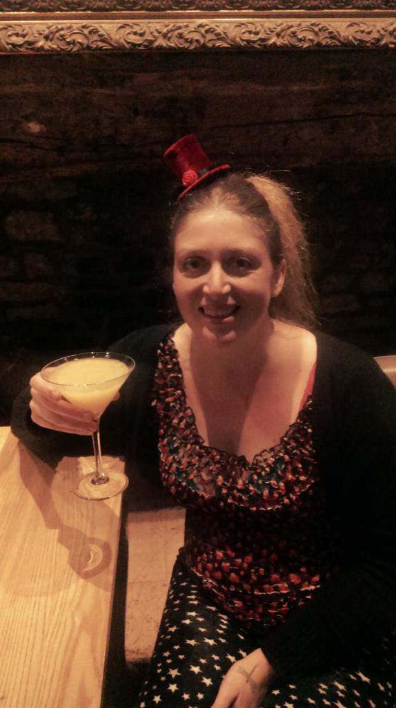 theheadonista's tweet photo. Raising a glass to @IndieBathAwards and celebrating being a runner up. Cheers! And thanks! http://t.co/VcFtuqojxx