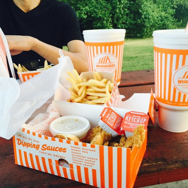 Whataburger's tweet image. If she don't wanna go to Whataburger on the first date #shebasic