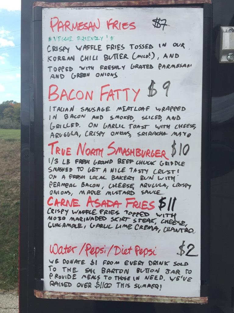 CurbYourAppetit's tweet photo. .@MeatVentures menu at CUMIS, 151 North Service Rd, East of Waterdown Rd, til 8pm for @CurbYourAppetit. @OakvilleCL http://t.co/VSxmCBdrLv