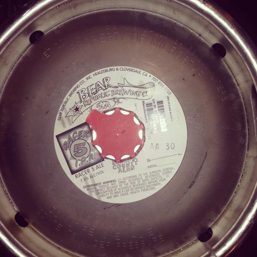 TheBarrelmanMHD's tweet photo. It's baa-aack!! Welcome back to MA @brbcbrew. Can't wait to tap this Racer5 this weekend http://t.co/nLlCIAF98H