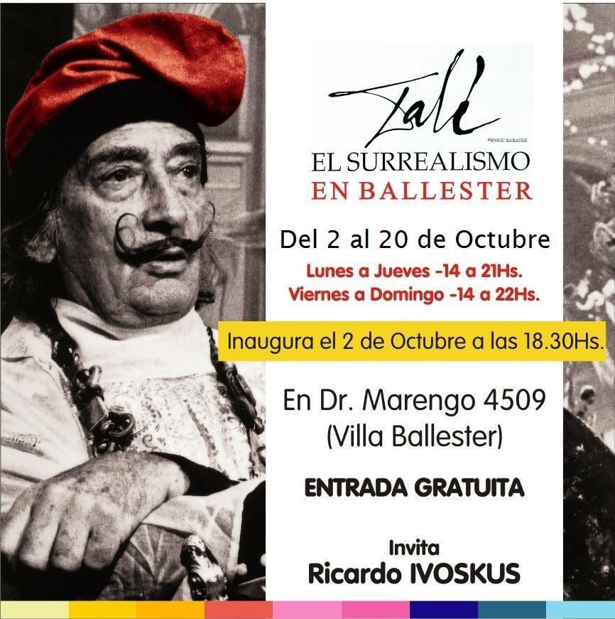 divoskus's tweet photo. Salvador Dalí en Ballester!! @RIvoskus @veronica_dalmon @andrespetrillo @Danielmollo @yamilitook @eltutatorres http://t.co/IyyCKARTWR