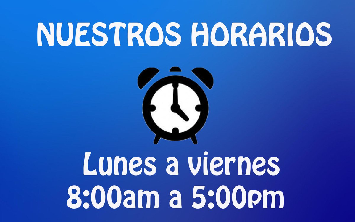 AltoSeguross's tweet photo. Nuestros horarios de oficina son de Lunes a Viernes de 8:00AM a 5:00PM http://t.co/uwufVhqUCZ