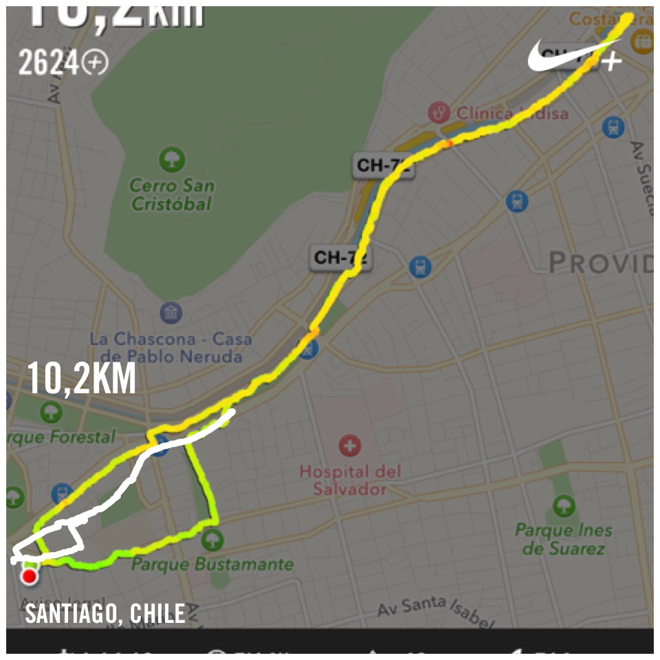 dlgsystems's tweet photo. Lento pero seguro🏃🏻😉 Acabo de correr 10,2 km a un ritmo de 7'14''/km con Nike+. http://t.co/s9PvBBxUKa #nikeplus http://t.co/sKInd5oosA