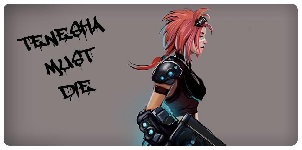 TenthDStudio's tweet photo. Este sábado de 12 a 1 estaremos en @MadridGamesWeek presentando Tenesha Must Die en #espacioDEV con @dev_es ( ̄▽ ̄)ノ http://t.co/gtbgV9NFQ5