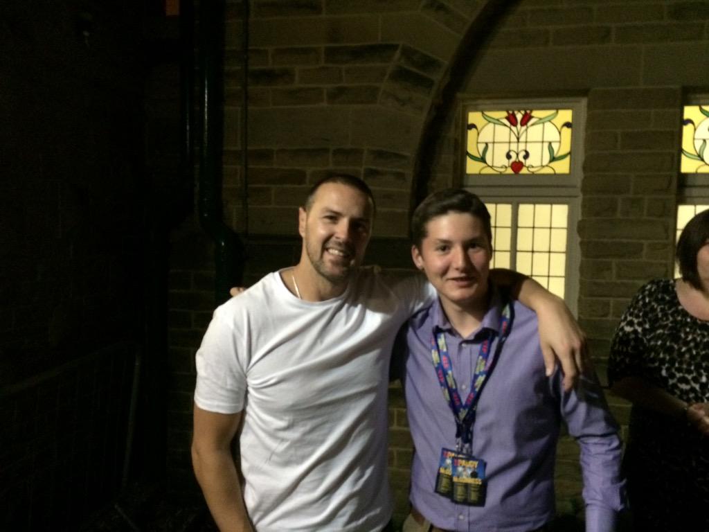 Brilliant night with <a href="/PaddyMcGuinness/">Paddy McGuinness ❤️</a> , much better than expected, lots of banter, very close😂 #DaddyMcGuinness
