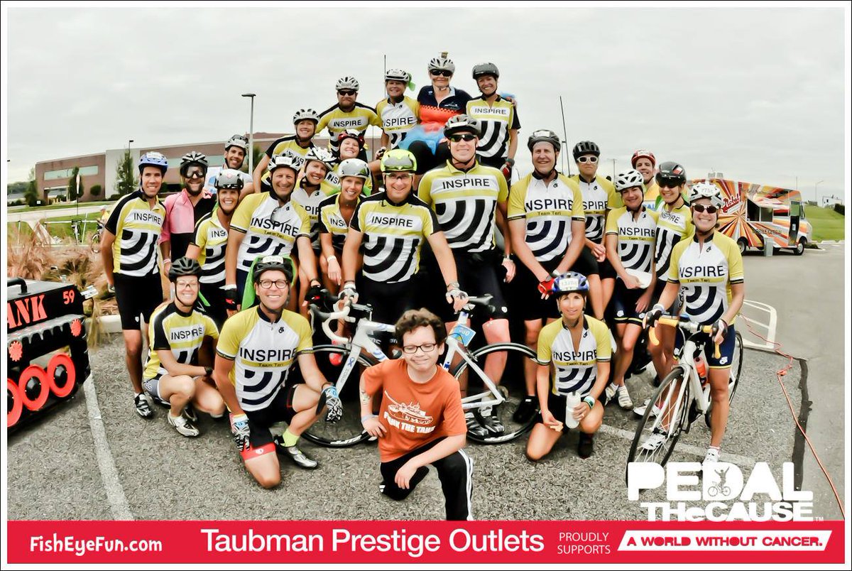 PoweredByHope's tweet photo. The #PoweredbyHope team! #STL @PedaltheCause Raised $127K+ @SitemanCancer http://t.co/USsOPhi8xv #PTC2015 #Give100 http://t.co/p8MO8jf3WA