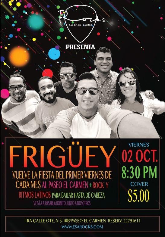 Rocksbarsv_'s tweet photo. La fiesta del primer viernes de mes con la fiesta @Friguey #somosmúsica #paseoelcarmen #elsalvador #santatecla http://t.co/fT33cqM3nu