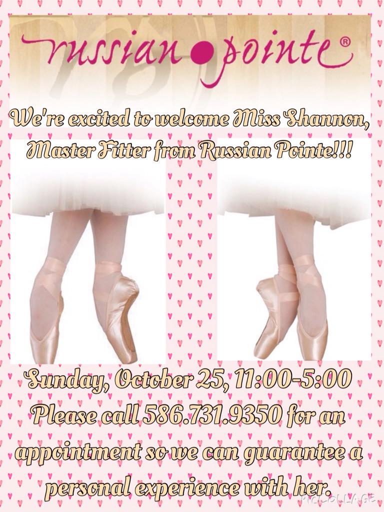 FanciFootworks's tweet photo. 💜WE'RE EXCITED TO HAVE SHANNON, MASTER FITTER FROM RUSSIAN POINTE HERE SHARING HER EXPERTISE WITH US💜  @RussianPointe http://t.co/FbgX1tYEgm