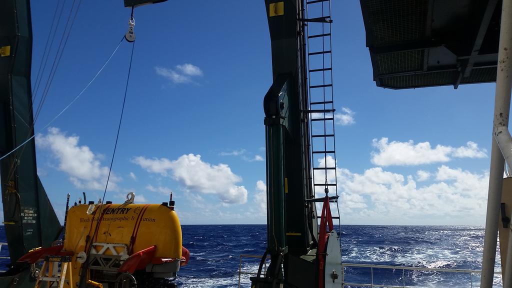 SentryAUV's tweet photo. Almost on station for the first dive of the cruise! #whoi #oceanexploration #seamount #auvsentry @TAMU @FSU_EOAS http://t.co/WVCovoFXwx