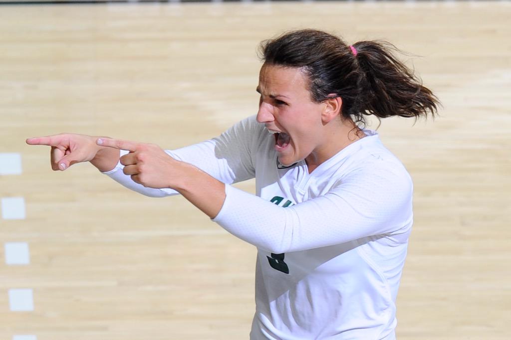 MKlukMAC's tweet photo. After research, it is confirmed Ohio's Gilleland is the 1st MAC vball player to win OFF &amp; DEF player of the week! http://t.co/aCKTge0UV7