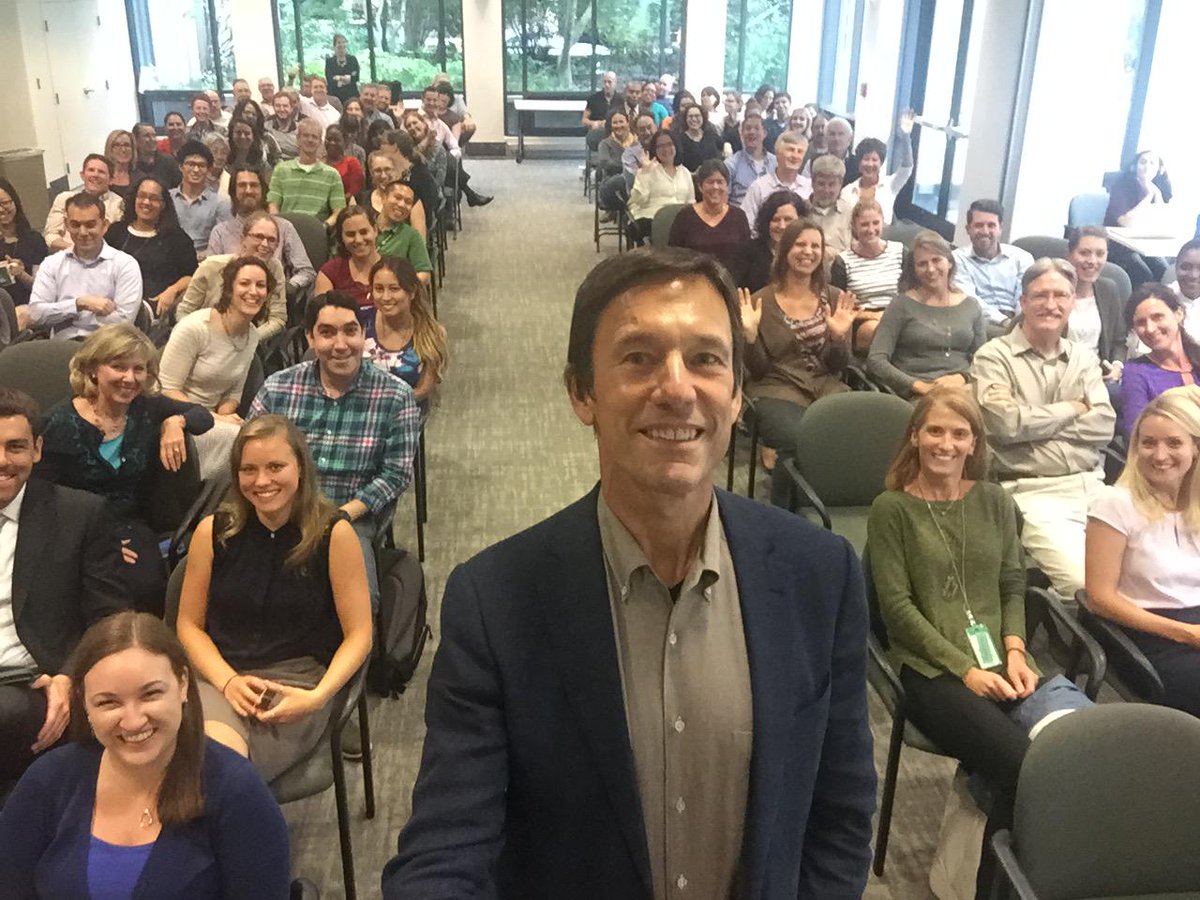 MarkTercek's tweet photo. TNC’s team is so great I was inspired to use my new selfie stick today. Thanks all for your work to protect nature. http://t.co/LNxFRSoMwu