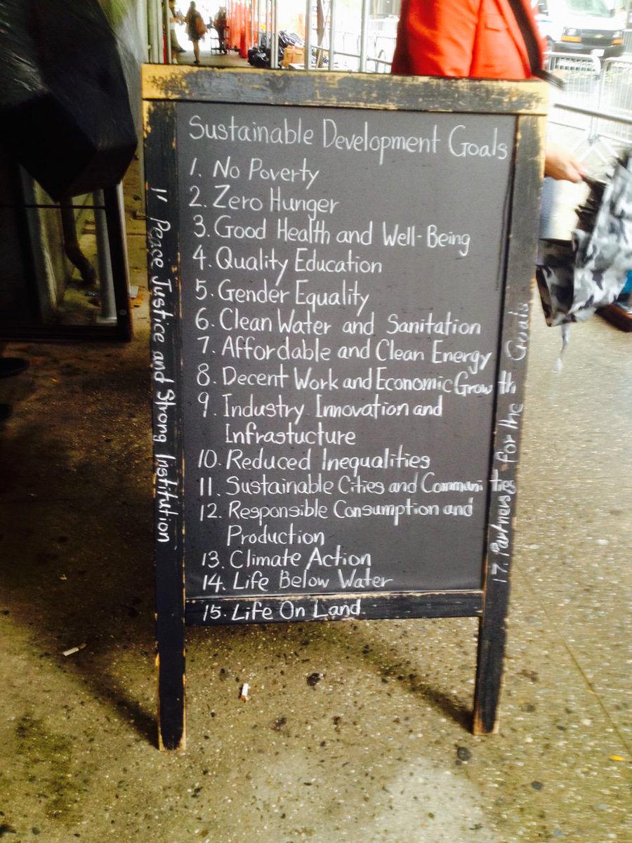 GlobalGoalsUN's tweet image. Spotted in Midtown Manhattan. What's your #Action2015 to support the #GlobalGoals? Learn more bit.ly/1BbYL4H