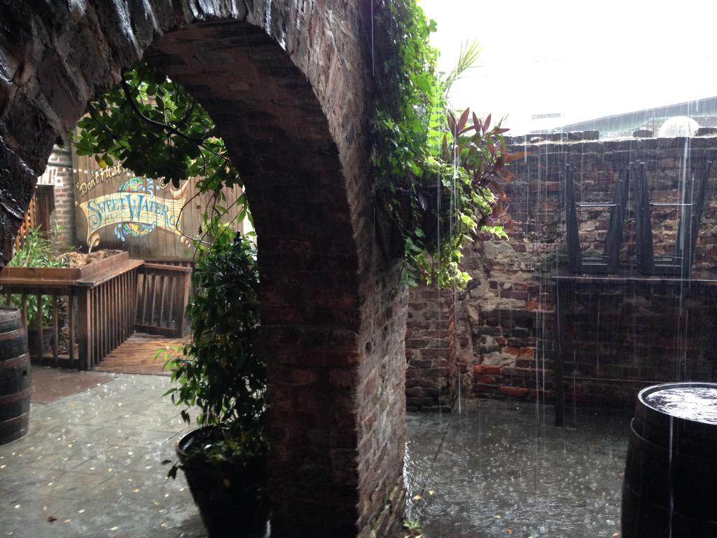 blindtigerpub's tweet photo. Don't let this rain stop you from having fun on humpday! Let's dance in the rain! @tomcrowleymusic plays tn @ 10 #chs http://t.co/LlHiIr4NuM