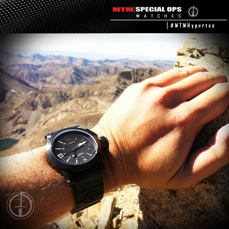MTMSpecialOps's tweet photo. #MTMHypertec made it to the top clocking in 14,428" on an epic climb #MountMassive #mountainview #tactical #watch http://t.co/5UHbgw2xCX