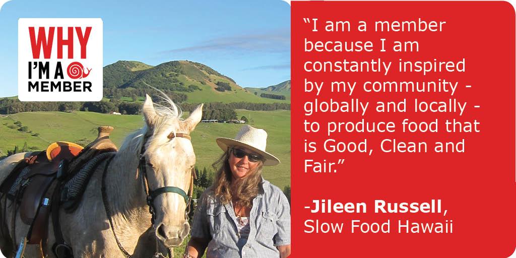 SlowFoodUSA's tweet photo. Meet Jileen Russell from @SlowFoodHawaii. Just 6 hrs left to #JoinSlowFood http://t.co/A26TRSSuod http://t.co/FJk1IYRiMq