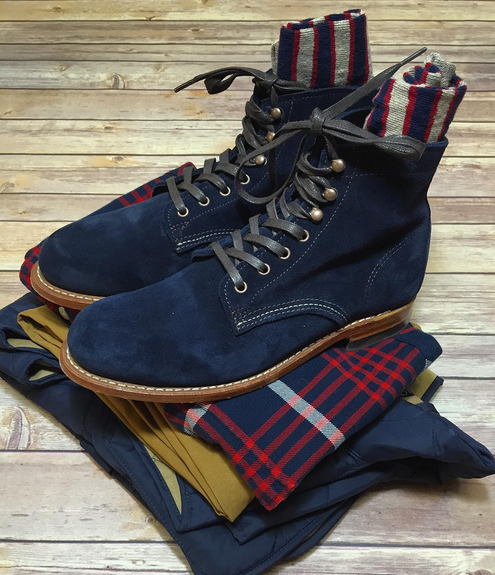 wolverine 1000 mile blue suede