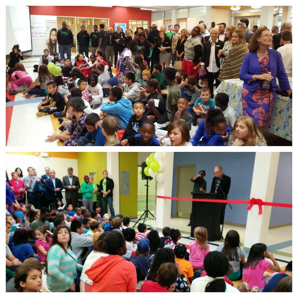 MathieuFleury's tweet photo. More than 900 kids visit @bgcottawa -congrats on the re-opening &amp; TY to community members 4 the support #DonMcGahan http://t.co/YsgXEfvPSS