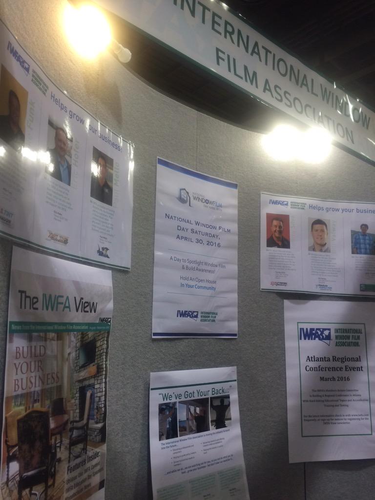 amberJ0Yful's tweet photo. Hanging out at the @IWFAinfo booth!! :) #WFCT2015 #WindowFilm #TintOff http://t.co/GjnuEITczJ