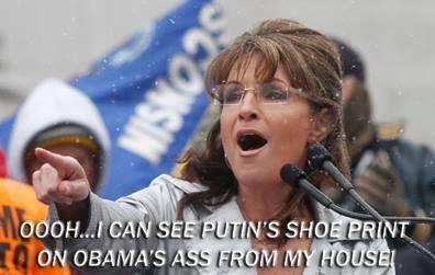 PastorPaulK's tweet photo. MT @JoAnneMoretti: I can see Putin's shoeprint on Obama's ass. http://t.co/CoTg77GYvB #WakeUpAmerica #PJNET