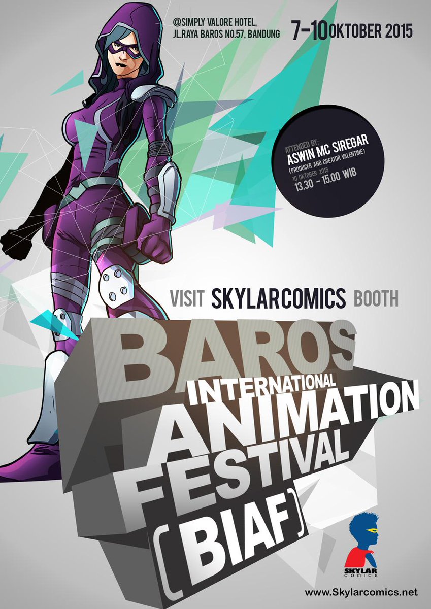 come to Bandung and join with us, Volters! (7-10 Okt 2015)
free gift n merchandise #valentinemovie #BIAF2015 #Bandung