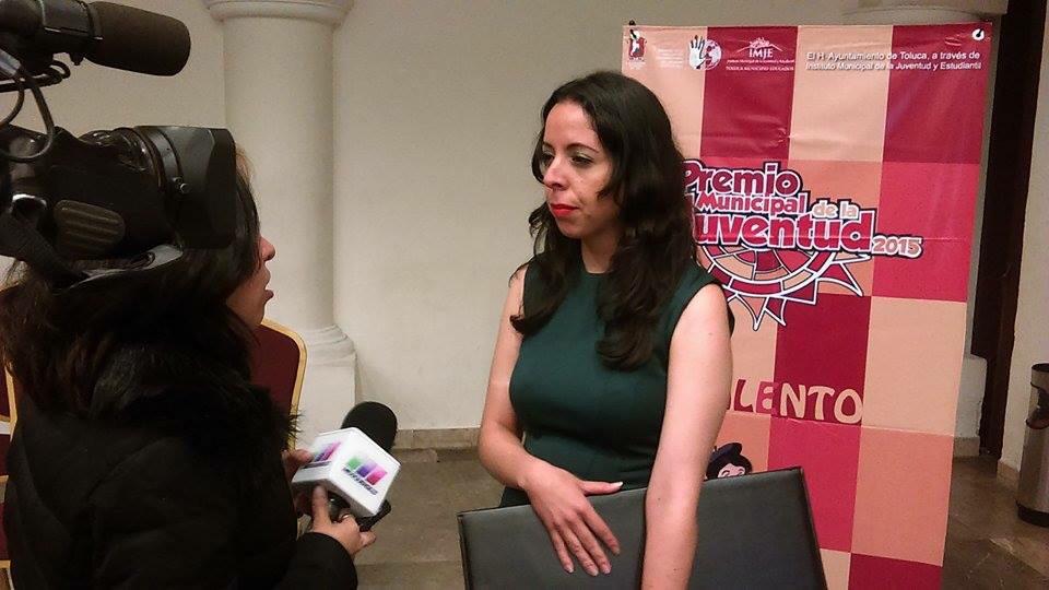 Dalialvarez's tweet photo. Felicidades a @Juventud_Toluca por la organización del Premio municipal de la Juventud. http://t.co/taqsetyt1q