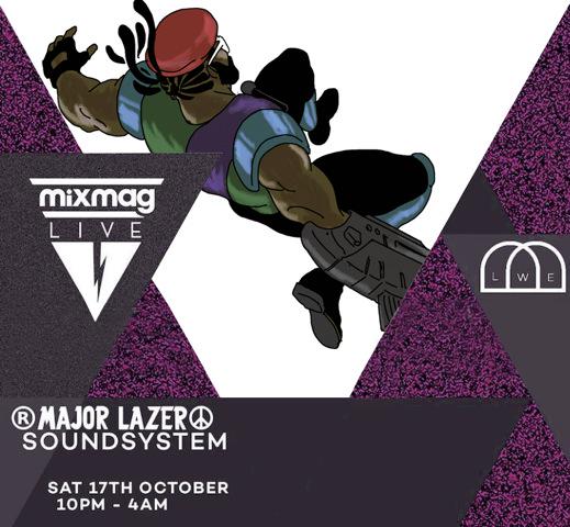 MAJORLAZER's tweet photo. LONDON TOWN! MAJOR LAZER SOUNDSYSTEM INVADES THE STEELYARD AFTER OUR SHOW AT ALLY PALLY! TIX: http://t.co/6LpIEnU8fp http://t.co/42L6YkMmL1