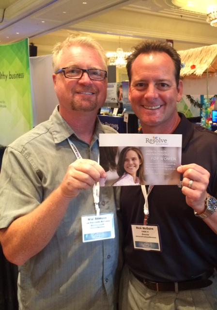 ResolveRecovery's tweet photo. Our very own @NialStimson is sharing the new program! Have you heard of Resolve Recovery? #MOC15 http://t.co/a66HikXncV